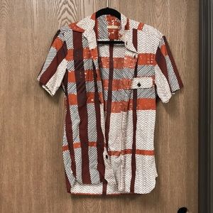 Mens Burberry button up shirt Sz. Small